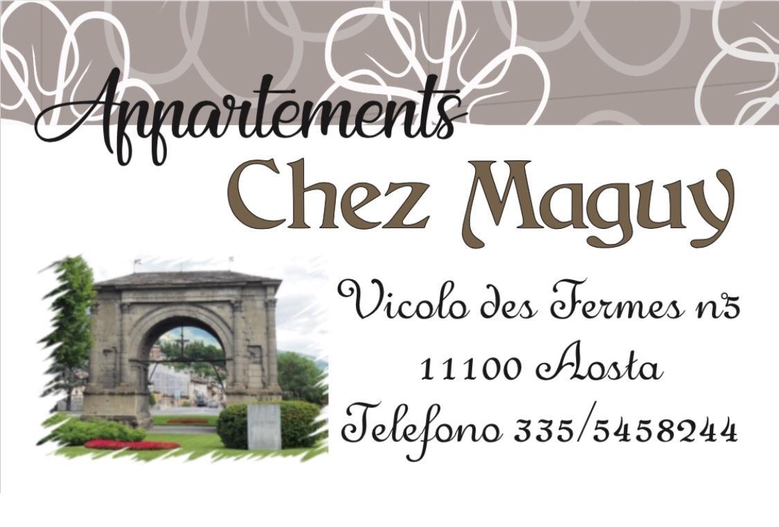 아오스타 Chez Maguy 아파트 외부 사진